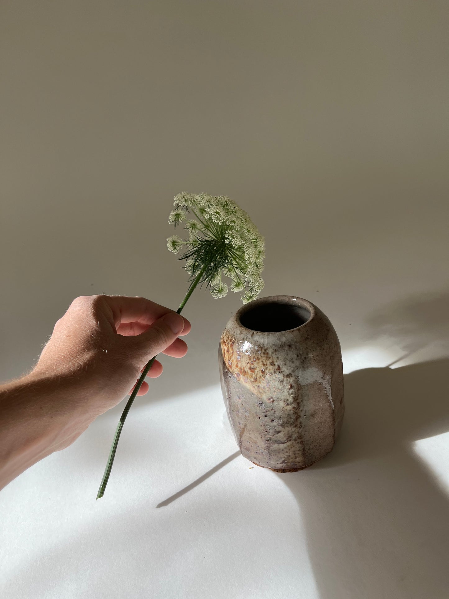 altered vase - shino